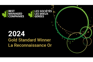 Turf Care Named One of Canada's Best Managed Companies, Becoming a Gold Standard Winner in 2024