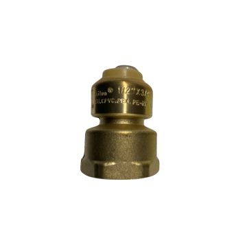 BMI Canada 1/2" x 3/4" Brass FIPT Female Adapter