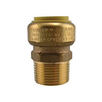 BMI Canada 1/2" x 3/4" Brass MIPT Male Adapter