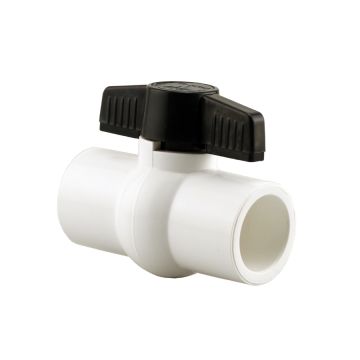 Boshart 3/4" S x S Ball Valve, PVC