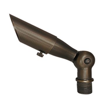 Dauer Element Brass Integrated Up & Downlight - 100-Degree, 2700K