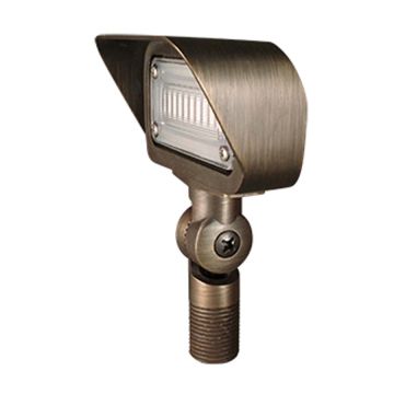 Dauer Waldorf Brass Dormer Floodlight, Integrated