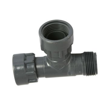 Dura 1" Swivel x 1" MIPT x 1" Swivel Tee