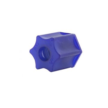 EZ-FLO Cap Connector Nut Blue (Pack of 5)