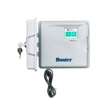 Hunter Pro-HC Fixed 12-Station Indoor / Outdoor Controller, Plastic Wall Mount