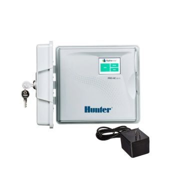 Hunter Pro-HC Fixed 12-Station Indoor Controller, Plastic Wall Mount