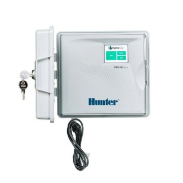Hunter Pro-HC Fixed 6-Station Outdoor Controller, Plastic Wall Mount