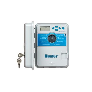 Hunter XC Hybrid Series 6-Station Battery Controller, Plastic