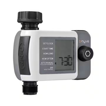 Hydro-Rain B-hyve XD Programmateur sur robinet d’eau Bluetooth, 1 secteur
