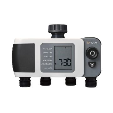 Hydro-Rain B-hyve XD Programmateur sur robinet d’eau Bluetooth, 4 secteurs