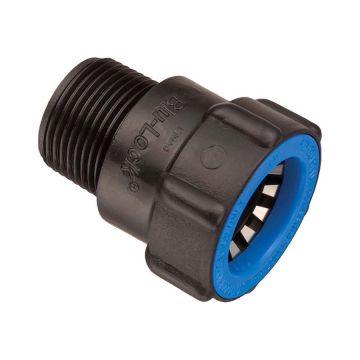 Hydro-Rain 3/4" Blu-Lock x 3/4" MIPT Adapter