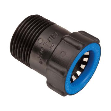 Hydro-Rain 3/4" Blu-Lock x 1" MIPT Adapter