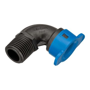 Hydro-Rain Elbow 3/4" MIPT x 1/2" Blu-Lock