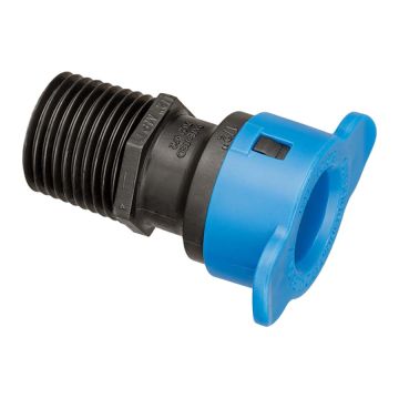 Hydro-Rain 1/2" Blu-Lock x 1/2" Male Adapter