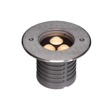 Illumicare Evie In-Ground, Directional, Round, Stainless Steel