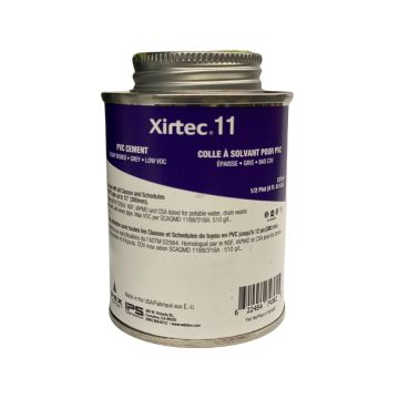 IPEX Xirtec 11 PVC Cement, 1/2 Pint 