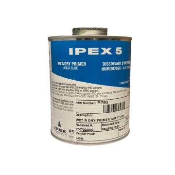 IPEX - IPEX 5 Wet/Dry PVC Primer 1 Quart