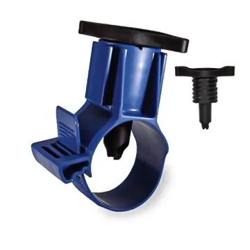 King Innovation 3/4" - 1 1/4" x 1/2" Snap-Tap Saddle 