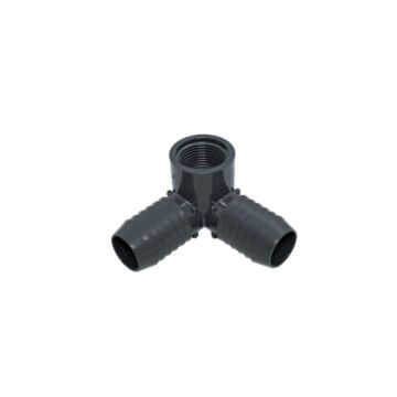 Insert Fitting, 3/4" x 3/4" x 3/4" Combination Elbow With Side Insert