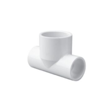 Schedule 40, 1" x 1" x 1 1/4" Bullhead T-fitting for PVC Pipe