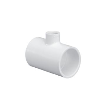 Schedule 40, 2 1/2" x 2 1/2" x 1" Reducing Tee 