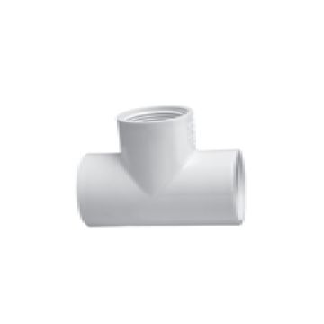 Schedule 40, 1/2" Tee (FIPT x FIPT x FIPT)