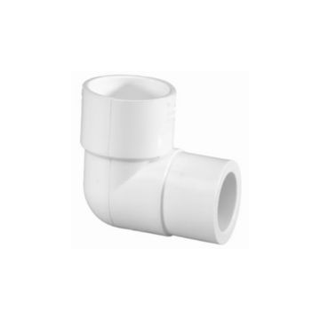 Schedule 40, 1" x 3/4" Reducing 90-Degree Elbow (slip x slip) Fitting