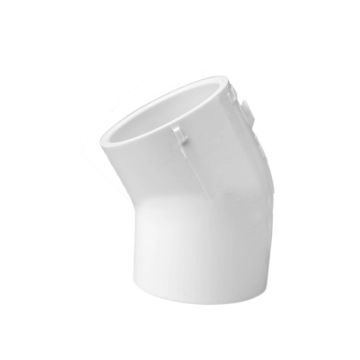 Schedule 40, 3" Elbow 22.5-Degree (Slip) 