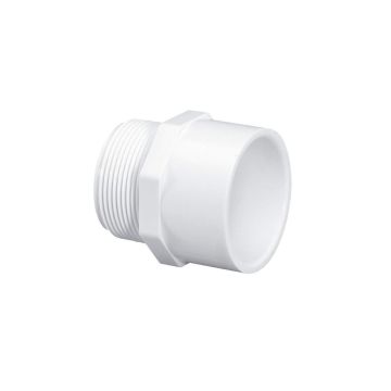 Schedule 40, 1/2" x 3/4" Male Adapter (MIPT x Slip)