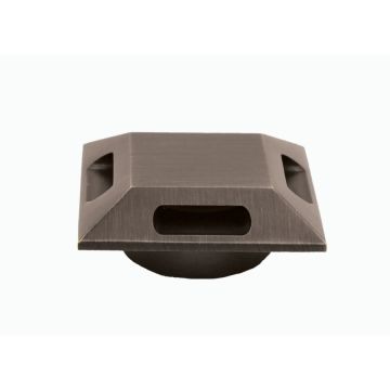 Lumien Antique Brass Micro, 4 Side Lights, Recessed, Square