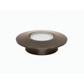 Lumien Brass Micro Light, Recessed, Circular, Flush