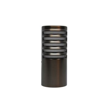 Lumien Brass Micro Pathlight Bollard Cap Cover, 100-Deegree