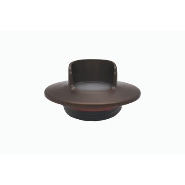 Lumien Brass Nano Recessed Light, Circular, Shroud Accessory