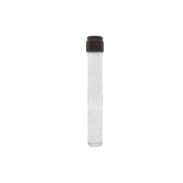 Lumien Nano 6" Glass Rod, Clear with Bubbles