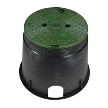 NDS Standard Series 10" Round Valve Box and Cover, Sand