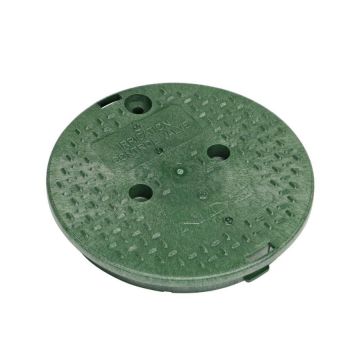NDS Pro-Spec Series 10" Round Valve Box Cover Only, Green ICV