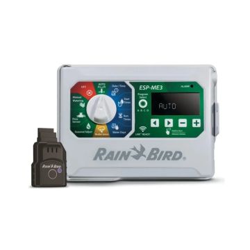 Rain Bird ESP-ME3 Series Controller, 4 station indoor / outdoor model