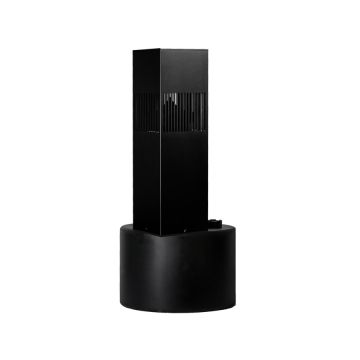 Trends Electronics - Square Black Bollard Loudspeaker 180-Degree