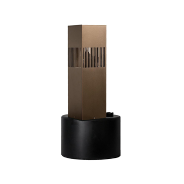 Trends Electronics  - Square Bronze Bollard Loudspeaker - 360-Degree