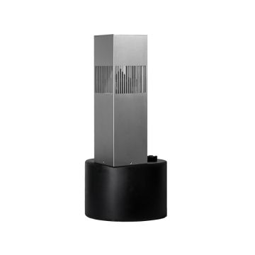Trends Electronics - Square Silver Bollard Loudspeaker 360-Degree