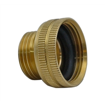 Underhill 1" Female Brass Hose Adapter, 3/4" Male