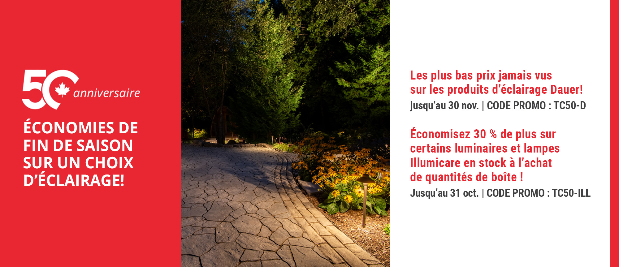 Nous lançons deux promotions imbattables pour une durée limitée!