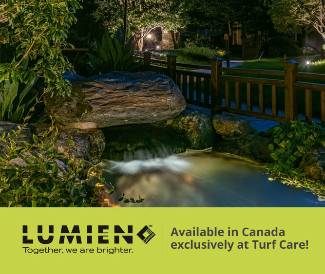 Lumien Lighting - Available in Canada exclusively at Turf Care!